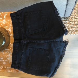 Brandy Melville black jean shorts